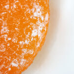 Pastille print - Orange - detail