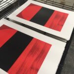 ‘Dawn 2 - Red’ - partially printed