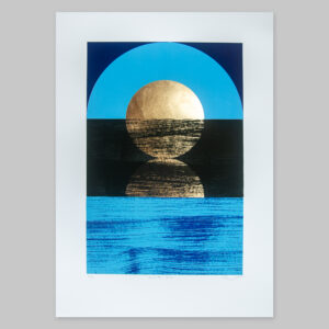 ‘Dawn 1 - Blue’ Full print view